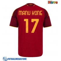 Fotballdrakt Herre AS Roma Manu Kone #17 Hjemmedrakt 2026-27 Kortermet